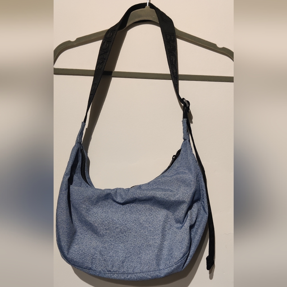 Baggu Medium Crescent Bag Limited Denim